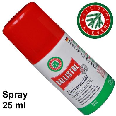 Ballistol Universalöl Spray 25 ml Pflegeöl Waffenpflege