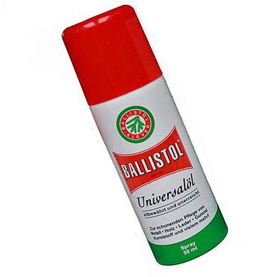 Ballistol Universalöl Spray 50 ml Pflegeöl für Haushalt Industrie Werkstatt Outdoor