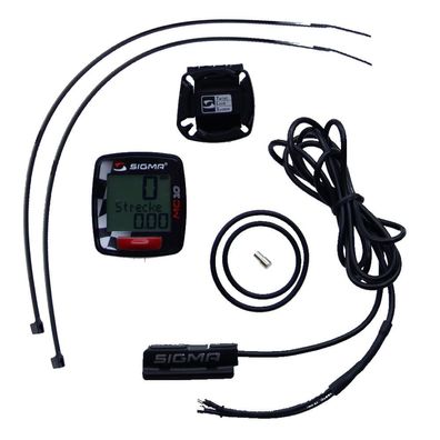 SIGMA MC10 Universal Tacho Tachometer digital bis 399km/ h für Motorrad Moped