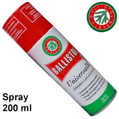 Ballistol Universalöl Spray 200 ml Pflegeöl Waffenpflege