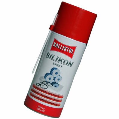 Ballistol Silikonspray Schutz von Gummi Kunststoff und Metall 200 ml