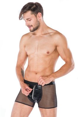 schwarze Boxershorts MC/9060 von Andalea