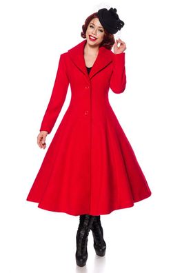 Belsira 50131 Belsira Premium Wollmantel Gr.4XL, rot