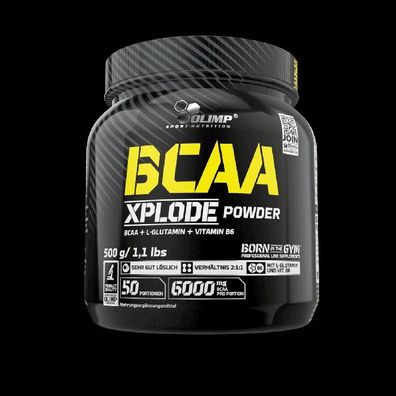 Olimp BCAA Xplode Powder 500g Aminosäuren BCAA (L-Leucin, L-Valin, L Isoleucin)