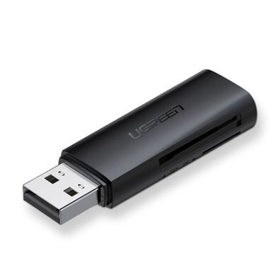 Ugreen CM264 USB 3.0 SD/ TF-Kartenleser – USB-A Anschluss- Lesegerät -Schwarz bis ...