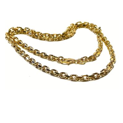 Halskette 333/ - Gelbgold Ankerkette 50 cm stabil kräftig Goldkette