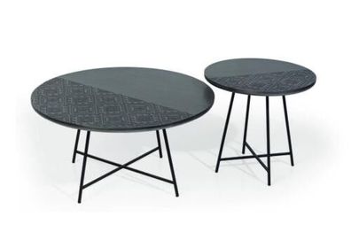 Couchtisch Modern Beistelltisch Designer Wohnzimmertisch Schwarz Tisch