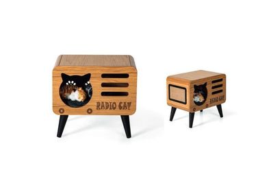 luxuriös Katzenhaus modern Sicherheit für Ihr Haustier orange Haus neu