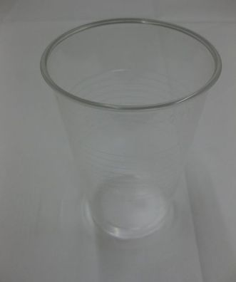 Trinkbecher - 0,4 l - transparent - 50 Stück