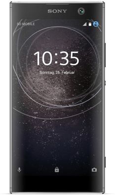 Sony Xperia XA2 Black - Akzeptabler Zustand - Simeinschub fehlt (H3113)