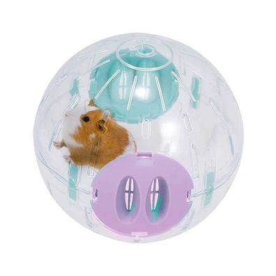 Hamsterball, 14.5cm Transparent Hamsterrad Laufkugel für Pink