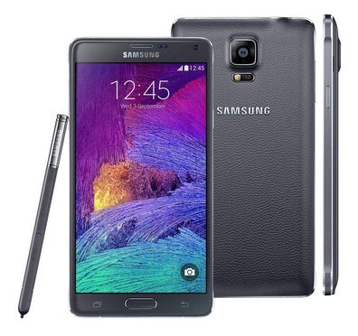 Samsung Galaxy Note 4 SM-N910F Schwarz 3GB/32GB 14,5cm (5,7Zoll) Android Smartphone