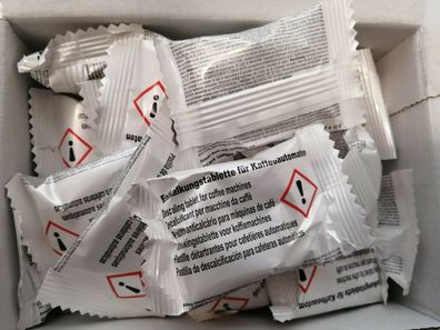 50 Spezial Kalklöser Entkalkungstabs Entkalker 18g für Bosch Vero Cafe Latte