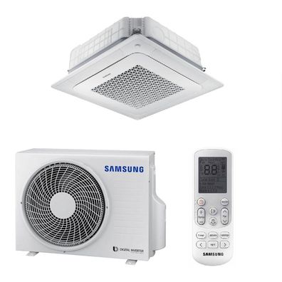 Samsung 4-Wege WindFree Deckenkassette Klimaanlage AC052RN4DKG - 5 kW