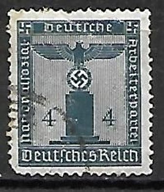Deutsches Reich gestempelt Dienstmarke Michel-Nummer 157