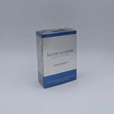 Davidoff Silver Shadow AltitudeEau de Toilette Spray EDT 50 ml Neu RAR