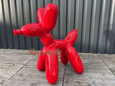 Desgin Hund Ballon Abstrakt Pop Art Figur Statue Skulptur Deko Modern Luftballon gro