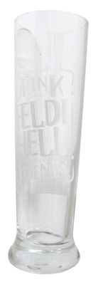 Feldschlößchen Brauerei Dresden - Feldi Hell - Glas 0,2 l.