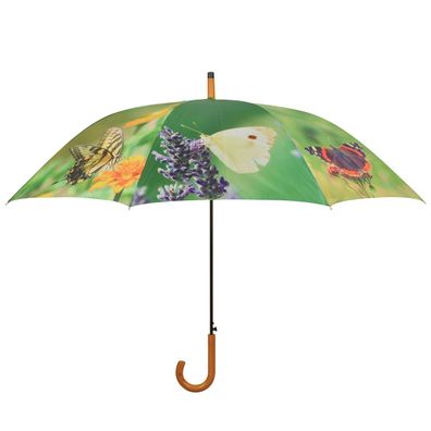 Esschert Design Regenschirm 8 heimische Schmetterlinge Ø 120 cm
