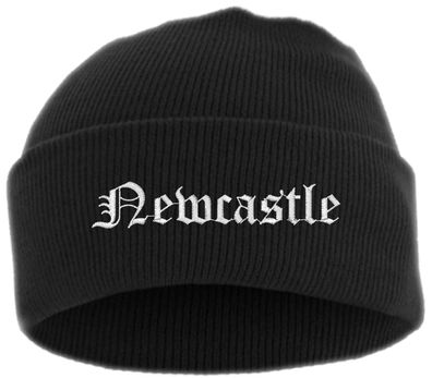 Newcastle Umschlagmütze - Altdeutsch - Bestickt - Mütze mit breitem ...