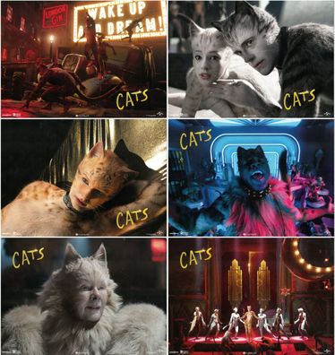 Cats - 6 Original Kino-Aushangfotos - Filmposter