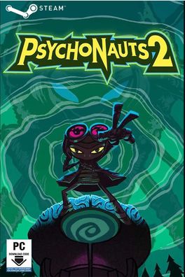 Psychonauts 2 (PC-MAC-Linux, 2021, Nur Steam Key Download Code) Keine DVD, Keine CD
