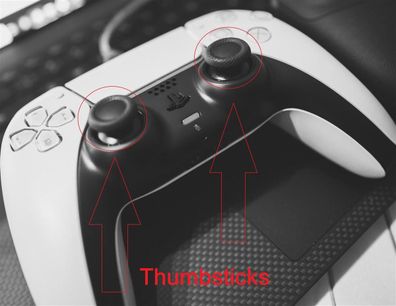 Sony PS5 Controller Thunbstick Reparatur austausch durch uns Tausch des Analog Sticks
