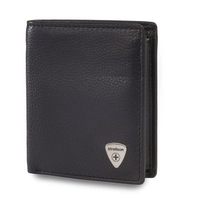 Strellson Harrison Reno Minigeldbörse 4010001046-702, black, Herren