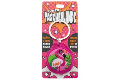 Super Taschenlampe mit Titel: Charakter Flamingo