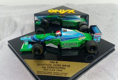 Benetton Ford B193B, Test Car 1994, Verstappen, Onyx