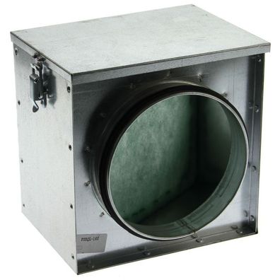 Filterbox verz. Stahlblech Filter G3 100 - 500mm