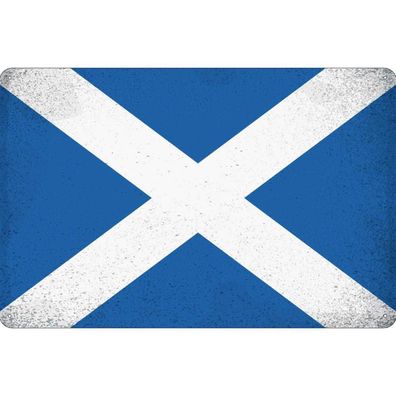 vianmo Blechschild Wandschild 20x30 cm Schottland Fahne Flagge