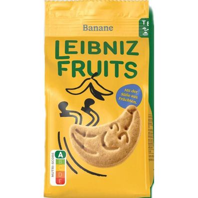 Leibniz Fruits Banane Dinkelkekse mit Banane und Dattel 100g