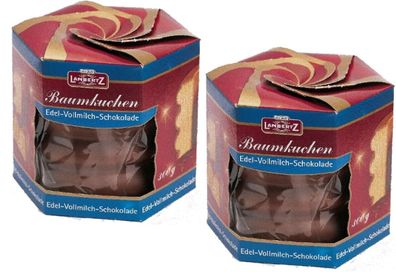 Baumkuchen 2x 300gr. Vollmilch Schokolade 600g