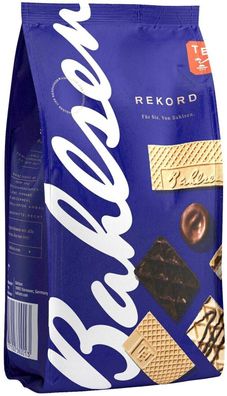 Bahlsen Rekord Waffel Mischung Kekse Plätzchen Schokolade - 250 Gramm