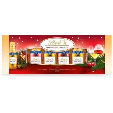 Lindt Alkohol-Spezialitäten Fläschchen 131g