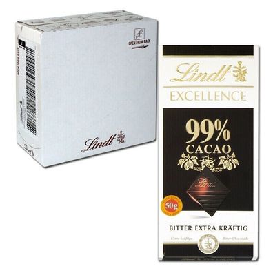 Lindt Excellence 99% Bitter Extra Kräftig (18x 50g)900g