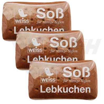 Weiss Soß Brauner Lebkuchen für sämige Soßen 3 x 40g
