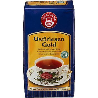 Teekanne Ostfriesen Gold Schwarztee lose 250g