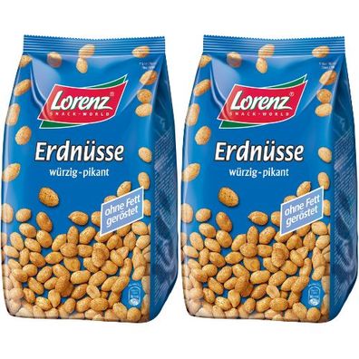 Lorenz Erdnüsse würzig pikant köstlich aromatisch geröstet 2x 1000g