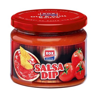 XOX Salsa Dip pikant fruchtiger Tomatendip mit angenehmer Würze 300ml