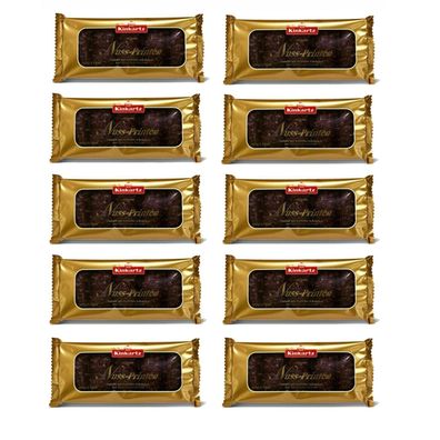 Kinkartz Aachener Nuss-Printen umhüllt 29% Zartbitterschokolade 10 x 100g
