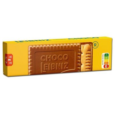 Bahlsen Leibniz Choco Vollmilch, Kekse, Gebäck, 125g Packung