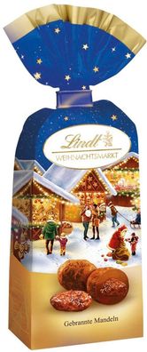 Lindt Weihnachtsmarkt Gebrannte Mandeln Schokolade Weihnachten 100g