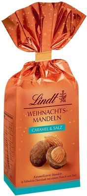 Lindt Weihnachts Mandeln Caramel & Salz Schokolade Karamell Weihnachten 100g