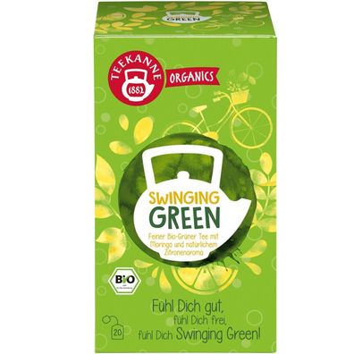 Teekanne Organics Swinging Green Bio Grüner Tee mit Moringa 35g