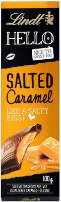 Lindt Hello Salted Caramel - Salzige Karamell Schokolade - 100g