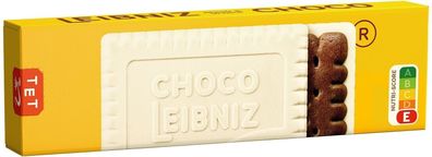 Leibniz Butterkeks Black & White - Weiße Schokolade Kekse - 125g