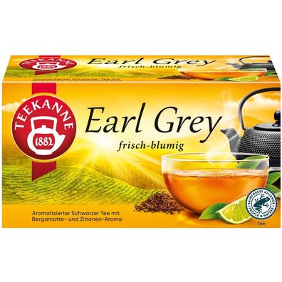 Teekanne Origins Earl Grey mit Bergamotte und Zitrone Schwarztee 35g
