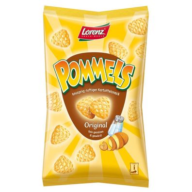 Lorenz Pommels Original Kartoffel Snack fein gesalzen und gewürzt 75g